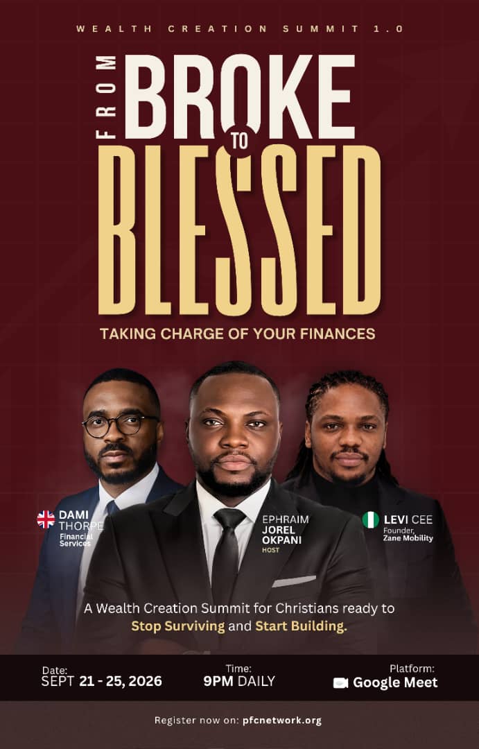 From Broke to Blessed flyer